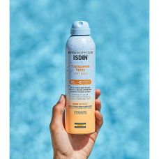 Xịt chống nắng cho body Fotoprotector ISDIN Transparent Spray Wet Skin SPF 50